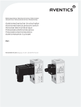 AVENTICS Pressostat électromécanique, série PM1 El manual del propietario