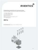 AVENTICS 3/2-way solenoid valve, Series DO16 El manual del propietario