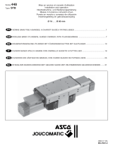 Asco Series 448 Rodless Band Cylinders Type STB El manual del propietario