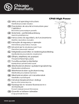 Chicago Pneumatic CP60 High Power Instrucciones de operación