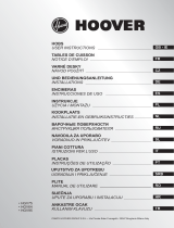 Hoover HGV64STCGB Gas Hob Manual de usuario