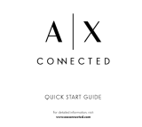 Armani Exchange AXT1002 Manual de usuario