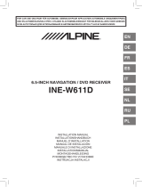 Alpine Electronics INE-W611DC Manual de usuario