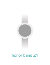 Huawei HONOR Band Z1 Manual de usuario