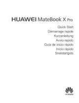 Mode d'Emploi pdf Huawei MateBook X Pro Manual de usuario