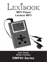 Lexibook DMP63 TF Manual de usuario