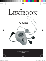 Lexibook DR260 Manual de usuario
