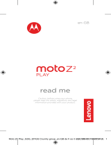 Motorola MOTO Z2 Play Instrucciones de operación