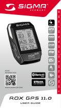 SIGMA SPORT ROX 11.0 GPS Instrucciones de operación