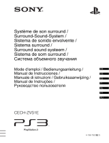 Sony PS3 Système de son surround CECH-ZVS1E Manual de usuario