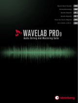 Steinberg Wavelab Pro 9 Guía de inicio rápido