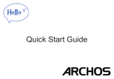 Archos Hello 5 Guía de inicio rápido