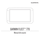 Garmin Fleet 770 Manual de usuario