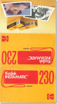 Kodak Instamatic 230 El manual del propietario