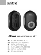 Trekstor i-Beat Soundboxx BT Manual de usuario
