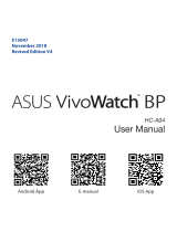 Asus VivoWatch BP Manual de usuario