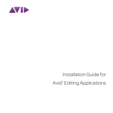 Avid Editing Editing Applications 10.0 Guía de instalación