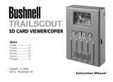 Bushnell Trail Scout Card Viewer 119500 Manual de usuario