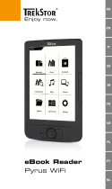 TrekStor eBook-Reader Pyrus Series eBook-Reader Pyrus WiFi Manual de usuario