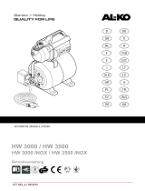AL-KO Hauswasserwerk "HW 3000 Inox" Manual de usuario