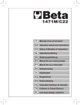 Beta 1471M/C22 Instrucciones de operación