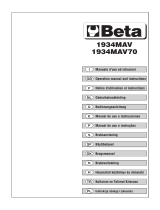 Beta 1934MAV70 Instrucciones de operación
