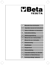 Beta 1936/7A Instrucciones de operación