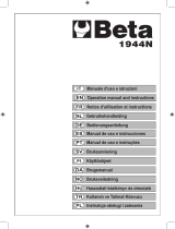 Beta 1944A Instrucciones de operación