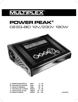 MULTIPLEX Power peak C8 EQ-BID 12V/230V 180W El manual del propietario