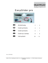 MULTIPLEX Antriebssatz Easyglider Pro El manual del propietario