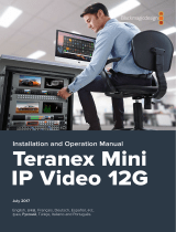 Blackmagic Teranex Mini IP Video 12G  Manual de usuario