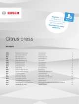 Bosch MUM4 Serie Manual de usuario