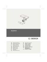 Bosch MUZ6FW4(00) Manual de usuario