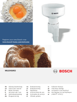 Bosch MUZ4GM3(00) Manual de usuario