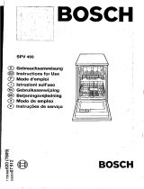 Bosch SPV4503/06 El manual del propietario