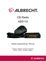 Albrecht AE 6110, Mini-CB Funk, Multi El manual del propietario