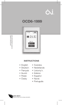 OJ Electronics OCD6 Instrucciones de operación
