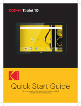 Kodak Kodak Tab 10 Guía de inicio rápido