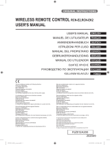 Mitsubishi Heavy Industries RCN-FW-E2 Manual de usuario