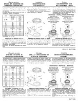 Asco Series 342 Mounting Ring and Bracket El manual del propietario