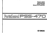 Yamaha PortaSound PSS-470 El manual del propietario