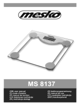 Mesko MS 8137 El manual del propietario