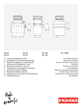 Franke Turbo Elite TE-125 (134.0535.242) Manual de usuario