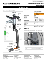 Cannondale Headshok Solo El manual del propietario