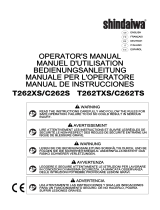 Shindaiwa T262XS Manual de usuario