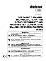 Shindaiwa EB252 Manual de usuario