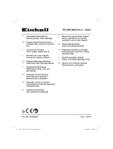 EINHELL Expert TE-SM 36/210 Li - Solo Manual de usuario