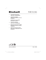EINHELL Expert TE-MX 18 Li - Solo Manual de usuario