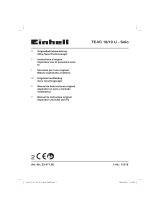 EINHELL TE-VC 18/10 Li - Solo Manual de usuario