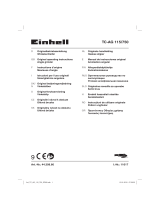 Einhell Classic TC-AG 115/750 Manual de usuario